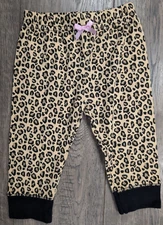 Baby Girl Clothes Nwot Luvable Friends 3-6 Month Leopard Pants