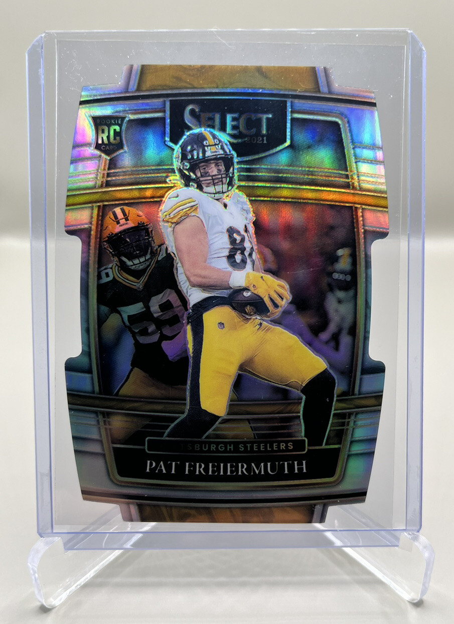 2021 Panini Select Football PAT FREIERMUTH Silver Die-cut Rookie RC Prizm No. 59