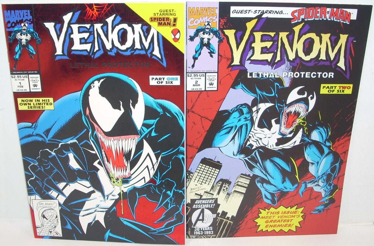 Marvel Comics VENOM: LETHAL PROTECTOR 1-6 (of 6) Complete Mini