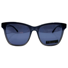 BCBG MAXAZRIA MODISH 52/16/145 BLUE SHIMMER FADE NEW Authentic WOMEN SUNGLASSES