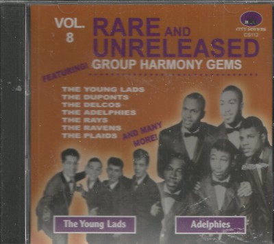 Rare and Unreleased Group Harmony Gems Volume 8 CD  Brand New  City Sounds Label