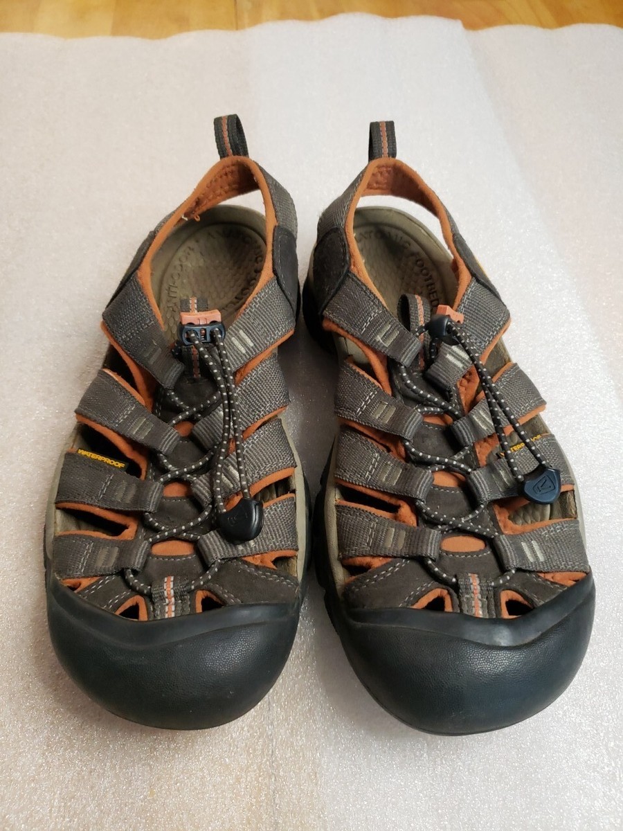 keen water Proof/hiking shoes women 8.5 Orange and Brown | eBay