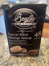 Bradley Smoker 48 Pack Special Blend Flavor Smoke Bisquettes Hardwood Chips