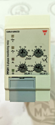 Carlo Gavazzi PPC01DM48 3 Phasen Überwachungsrelais über Unter Volt Phasenver...