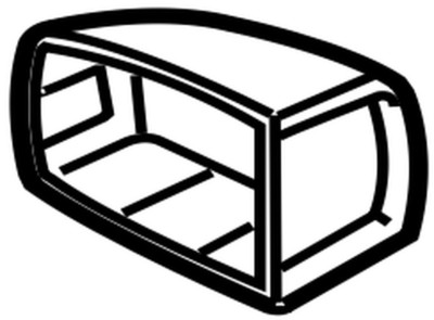 82813-63J10-ZDL Suzuki Cap,fr dr out 8281363J10ZDL, New Genuine OEM Part