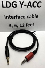 LDG Y-ACC cable 3, 6 or 12 feet, Yaesu FT-857 FT-897 to LDG built by Hamgadgets
