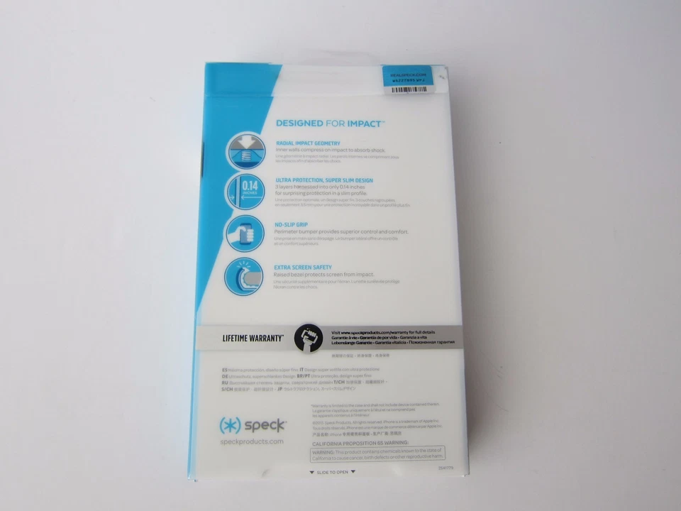 Nueva Funda Speck Products 71295-C107 MightyShell para iPhone 6/6S Plus - Transparente Nueva Foto 2 de 3