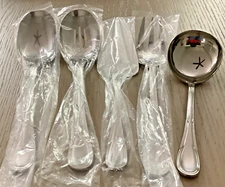Mikasa Stainless WELLINGTON 5 Piece Serving Set Unused Flatware 18/10 China