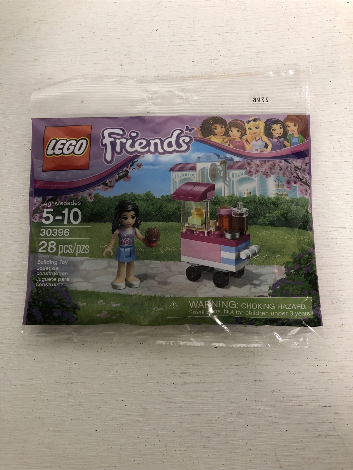 LEGO Friends 30396 28 pcs Cup Cake Cart add-on to Cupcake Cafe - NEW