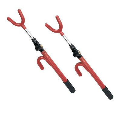 2pc Steering Wheel Lock Anti Theft Security System for Car Truck SUV