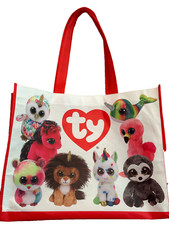 Ty Beanie Babies New Resuable Rare Vinyl Tote Bag Trade Show Exclusive