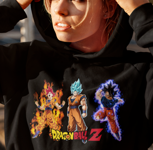 Dragon Ball Z Vintage Hoodie Son Goku 