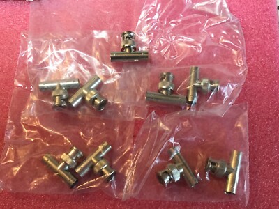 Lot Of 9 Reliance Electric 45C70 Coax BNC Tee Connector 