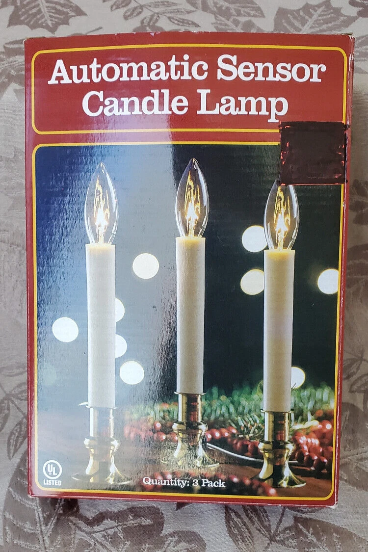 Automatic sensor candle on sale lamp