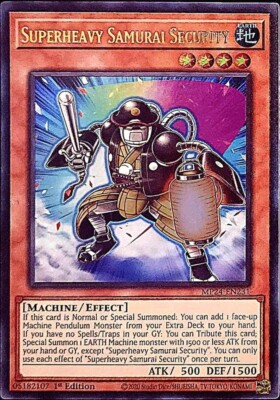 Yu-Gi-Oh! - Superheavy Samurai Security MP24-EN231 - Ultra R