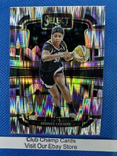 2024 #40 Sydney Colson Panini WNBA Select Concourse Silver Flash Prizm Aces