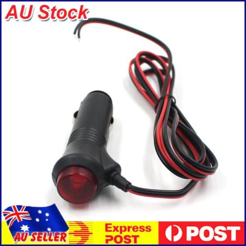 Cigarette Lighter Socket Plug with Control Switch Male Plug Connector Reusable - Picture 1 of 4