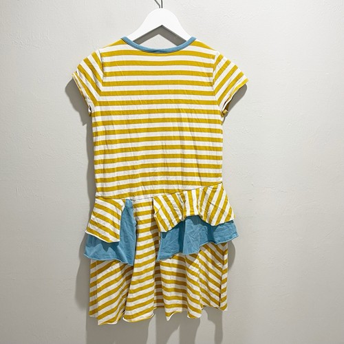 MATILDA JANE 435 Girl’s Yellow White Blue Striped SUN SHINY DAYS Dress Size 14 - Picture 3 of 7