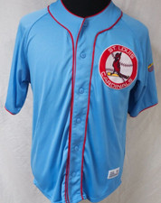 Cooperstown Collection Dynasty St Louis Cardinals Powder Blue Medium Jersey