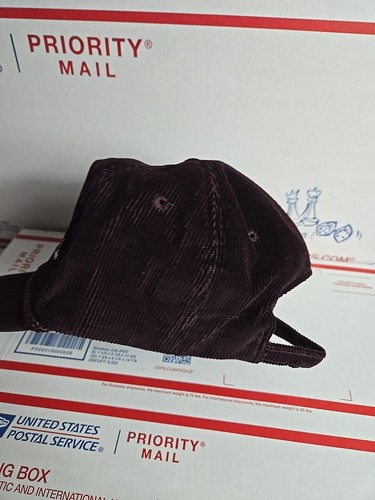 Amapro Oklahoma Sooners Corduroy Hat Dark Maroon Embroidered Vintage Hat - Picture 11 of 24