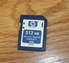 Genuine HP L1875A 512MB Secure Digital Memory Card