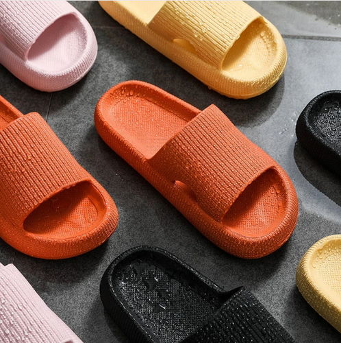 women cloud slippers