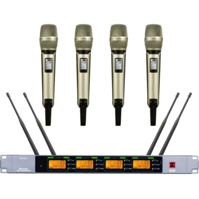 SKM9000 4-Channel Digital Wireless Microphone System MiCWL G900 4 Handheld