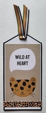 Zoo Tag Wild at Heart. Scrapbook, Card Making Paper Piecing