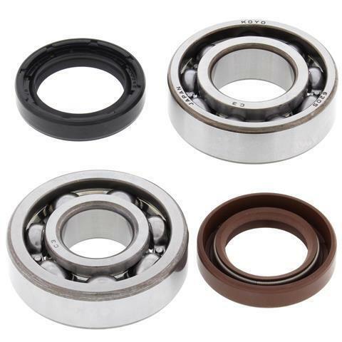 Yamaha TY175 1975-1976 Crankshaft Main Bearings & Seal Kit All Balls - Picture 3 of 3