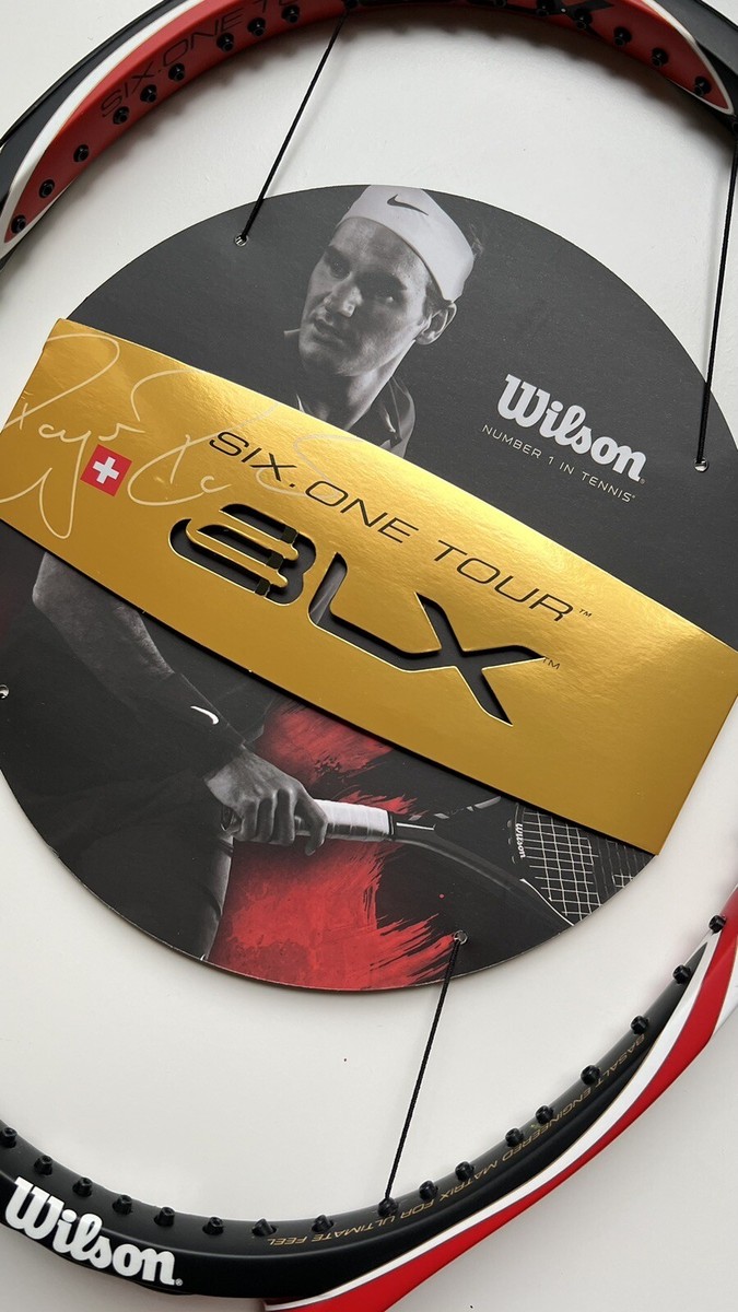 Wilson BLX Six One Tour 90 Tennis racquet - 4 1/2 NOS Roger Wilson BLX Six One Tour 90 Tennis racquet - 4 1/2 NOS Roger