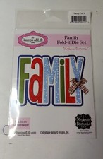 The Stamps Of Life Family stamp from the Family Fold-it Die Set