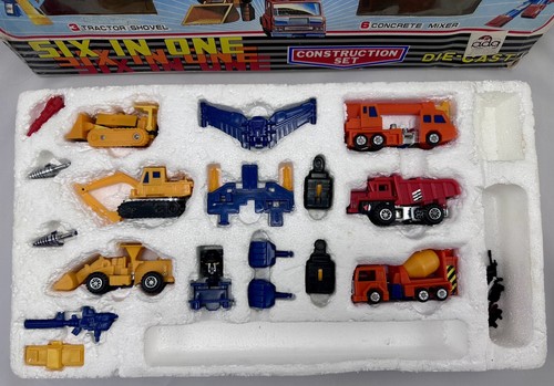 Six IN One Construction Set Die Cast 6 IN 1 Ko No Devastator Transformers Taiwan - Picture 10 of 24