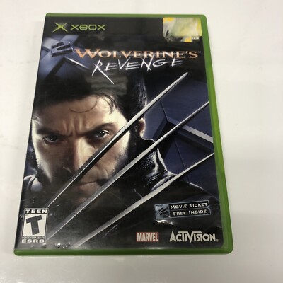X-Men : Wolverine Revenge (2003) # 2 X Box   Activision   Marvel Games