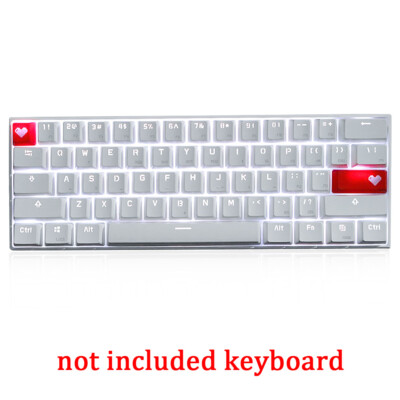 Heart  Key replacement keycap Keycap For Logitech G610/G710 keyboard CTRL& Enter