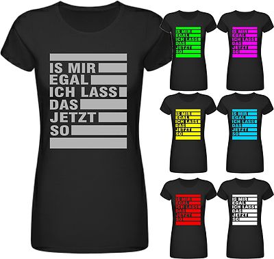 T-Shirts Fun T-Shirt Damen  Funshirt Party Coole Lustige Sprüche Spruch Dj Ed
