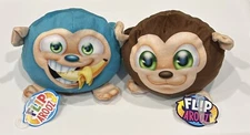 NEW Kipp Brothers Flip Arooz 5” Monkey Reversible Stuffed Animal Plush