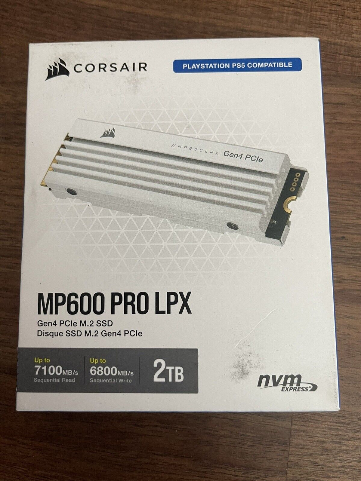 Corsair MP600 Pro LPX 1TB M.2 2280 PCI-E x4 Gen4 NVMe (CSSD