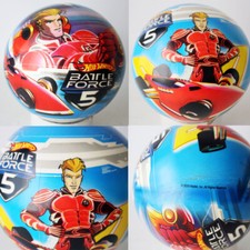 RARE 2009 HOT WHEELS BATTLE FORCE 5 RUBBER BALL MATTEL STAR GREECE NEW NOS 