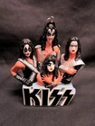 KISS,  Mega-Rock Band, Hanging Mini Figurine, Gartlan USA, New