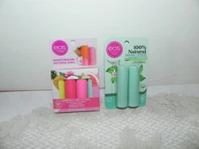 6x EOS lip balm Natural; 2 Sweet Mint, Pineapple/Watermelon/Strawberry/Coconut