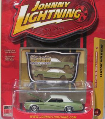 69 Mercury Cougar -Johnny Lightning-1:64- Classic Gold 38 OVP