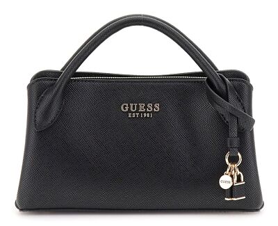 GUESS bolso Fedana Small Girlfriend Satchel Black