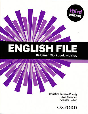 Oxford ENGLISH FILE 3RD EDITION Beginner WORKBOOK with KEY 9780194501613 @ NEW