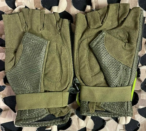 NEW Exalt Hard Shell Paintball Gloves - Olive - Large/X-Large - Picture 6 of 7