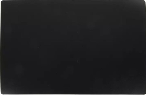 Juego de 2 Manteles de Cocina Reversibles de Plástico Mismo (11"x17") COLOR NEGRO SÓLIDO, HL - Imagen 2 de 7