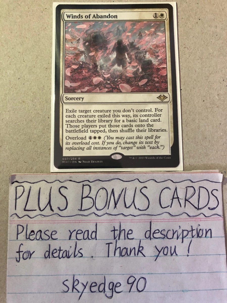 Winds of Abandon - NM - MH1 - One-Sided Board Wipe - Spot Removal - MTG