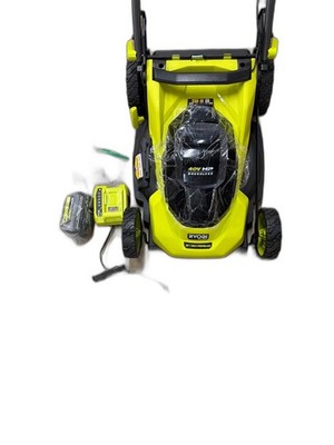RYOBI 40V HP Brushless 20'' Cordless Electric Lawn Mower 8.0Ah Battery & Charger