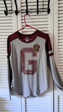 Size L Harry Potter Gryffindor Long Sleeve T-Shirt Officially Licensed