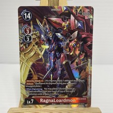 RagnaLoardmon BT3-019 Digimon Card Game Super Rare Holo