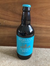 Empty Harvey's Brewery Sussex Best Bitter bottle 500ml